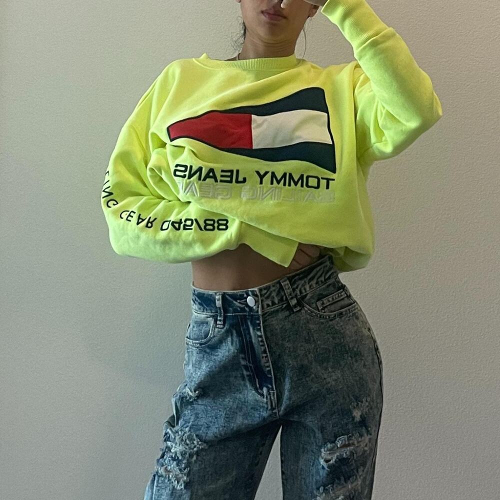 Yellow Oversize Sweater